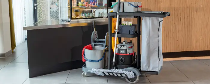 ترولی های نظافتی