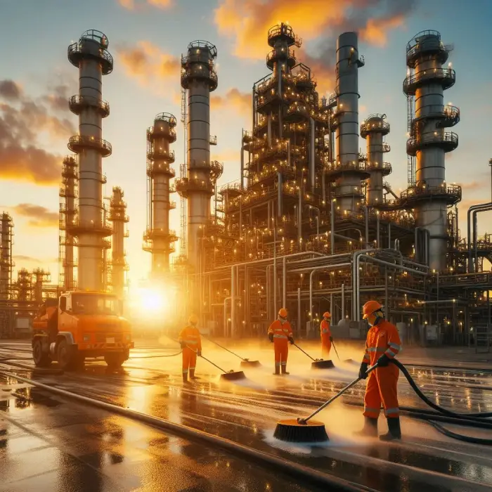 کاربردها و دلایل استفاده از اسکرابر در صنعت نفت 2 اسکرابر در صنعت نفت و گاز