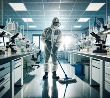 چک لیست نظافت آزمایشگاه