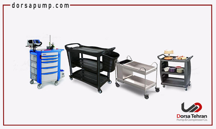 آشنایی با انواع ترالی بیمارستانی 1 آشنایی با انواع ترالی بیمارستانی