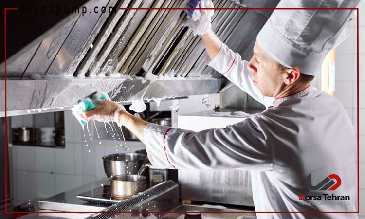 راهنمای کامل و چک لیست نظافت آشپزخانه صنعتی