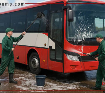 روش های نظافت اتوبوس – تجهیزات شستشوی اتوبوس