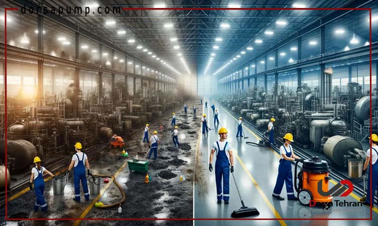 راهکارهای کاهش مصرف آب و انرژی در تجهیزات نظافت صنعتی 5 بررسی بازده مصرف انرژی در تجهیزات نظافت صنعتی پیشرفته