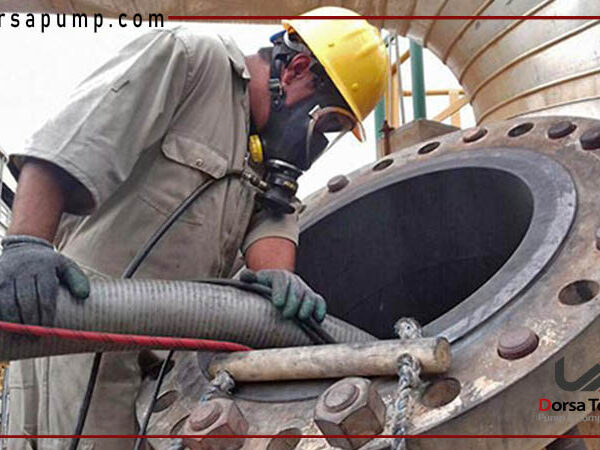 تجهیزات مورد نیاز برای تخلیه ایمن راکتور های پتروشیمی