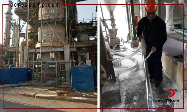 کار با مکنده صنعتی