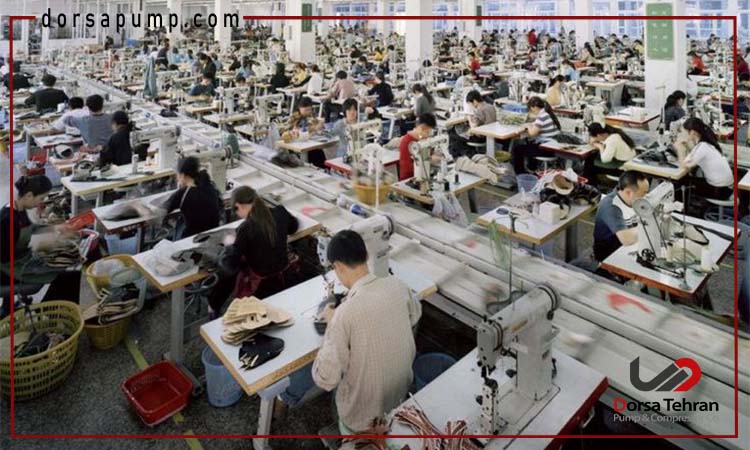 تجهیزات نظافتی صنعتی برای صنایع نساجی