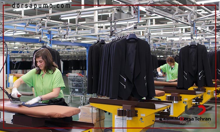 تجهیزات نظافت صنعتی مناسب برای کارگاه تولید پوشاک 6 تولیدی لباس و پوشاک