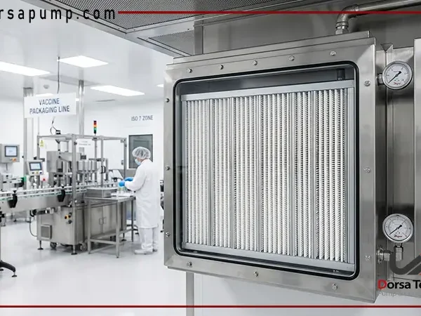 شرکت پمپ و کمپرسور درسا تهران 14 فیلتراسیون HEPA در محیط های صنعتی حساس