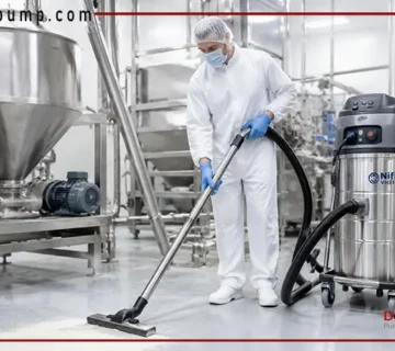کاربرد جاروبرقی صنعتی در صنایع غذایی