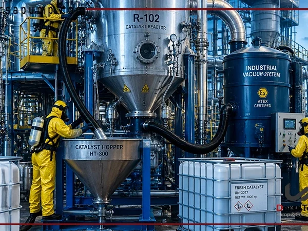 تجهیزات مورد استفاده در Catalyst Handling