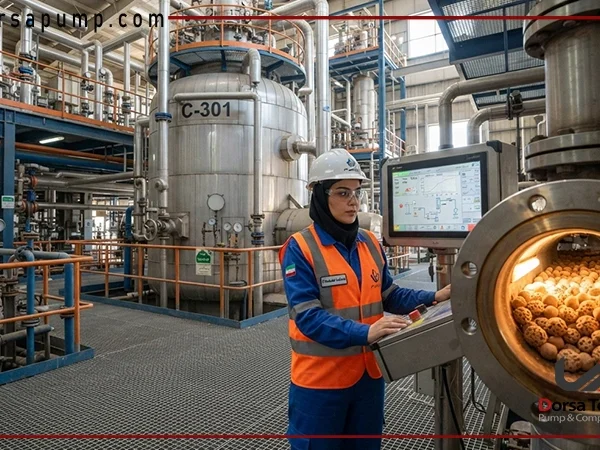 مدیریت کاتالیست راکتور در صنایع پتروشیمی